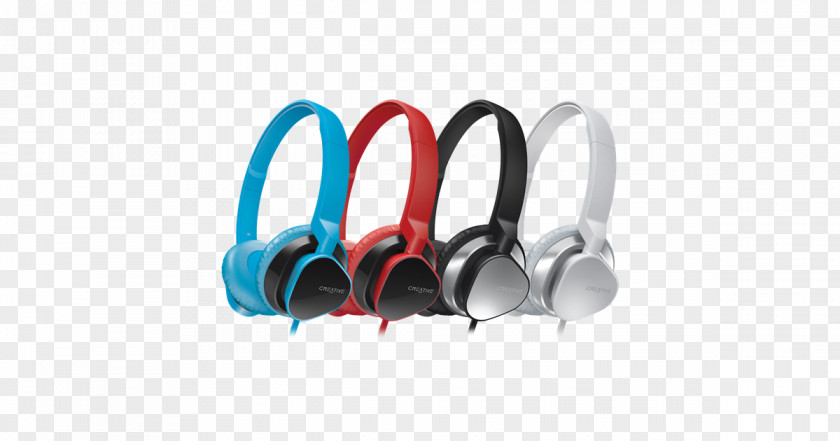 Creative Technology Headphones Microphone Headset Portable Audio Player PNG