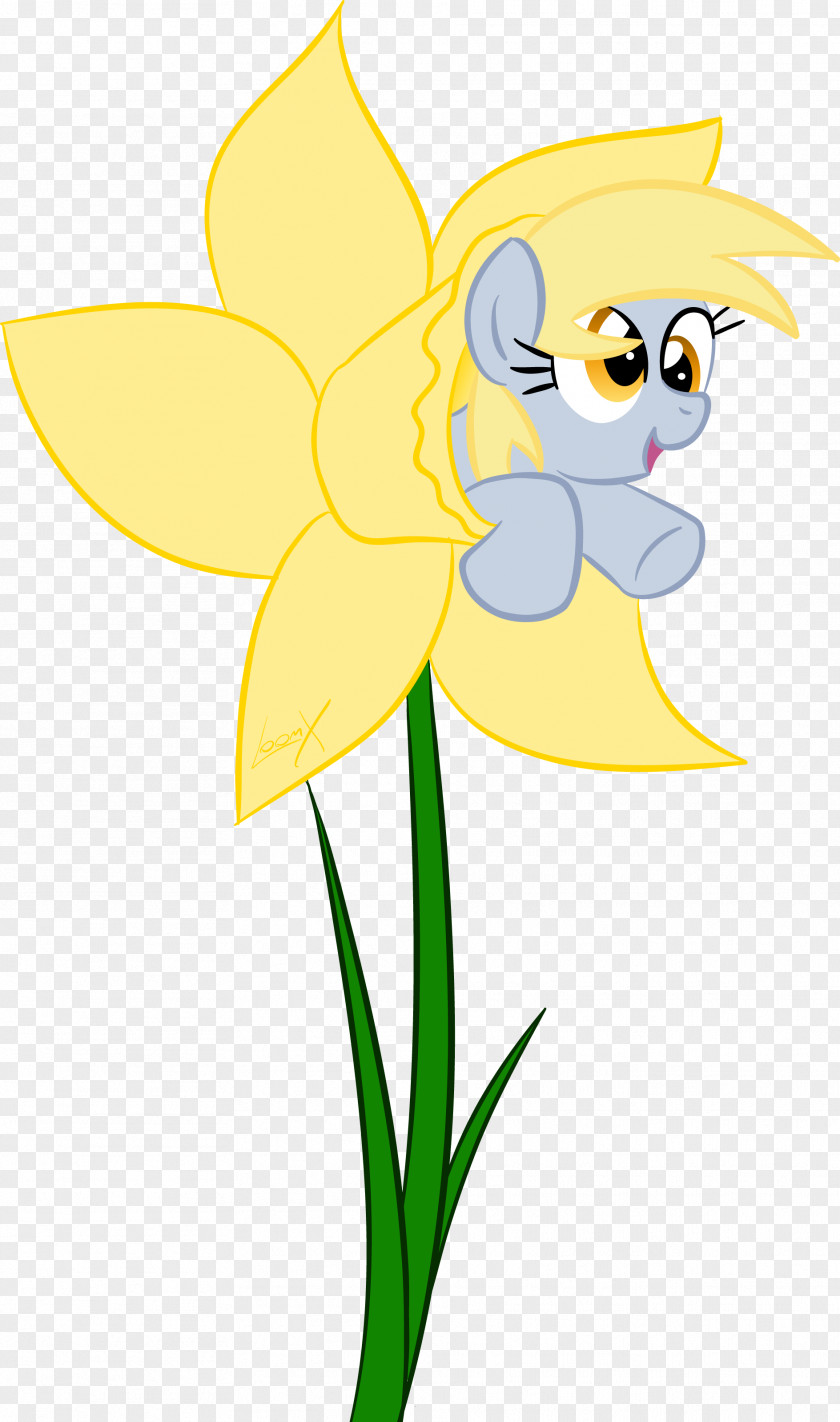 Daffodils Derpy Hooves Pony Flower Pollinator PNG