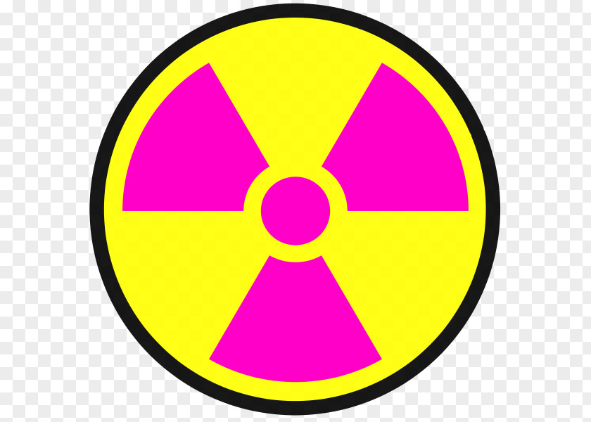 Nuclear Power Symbol Radiation Hazard Radioactive Decay Clip Art PNG