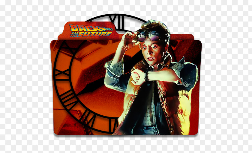 Biff Tannen Dr. Emmett Brown Back To The Future Film DeLorean Time Machine PNG