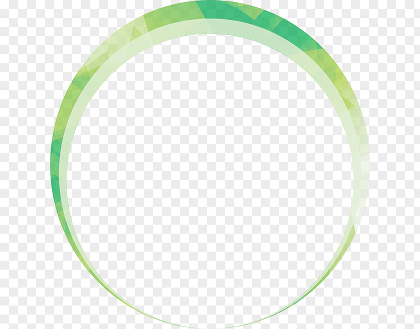 Green Circle Line Oval Body Jewellery PNG