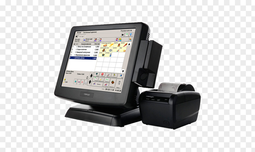 Point Of Sale Cash Register POS-система Automation Trade PNG