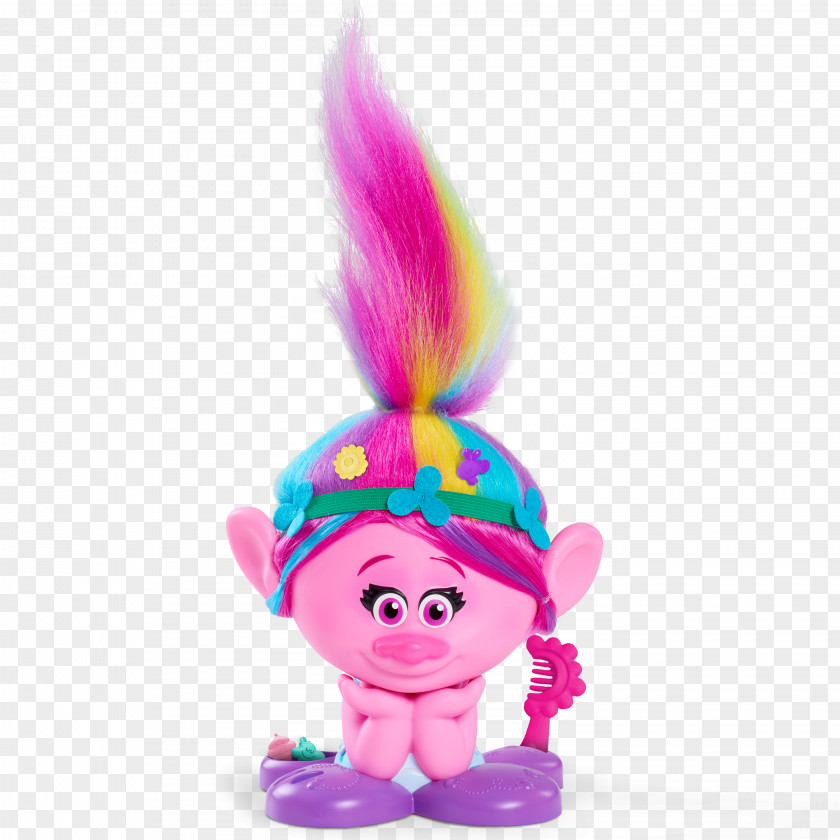 Troll Doll DreamWorks Trolls Poppy Styling Station Dreamworks Style Just Toy Hasbro Hug Time PNG