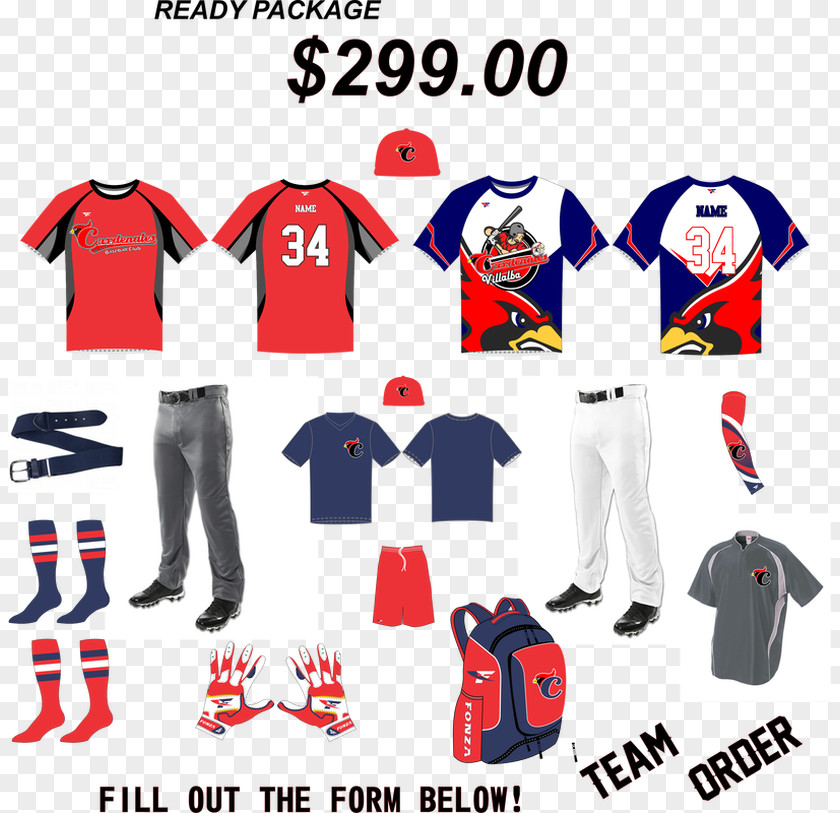 Tshirt T-shirt Jersey Baseball Uniform Clothing PNG