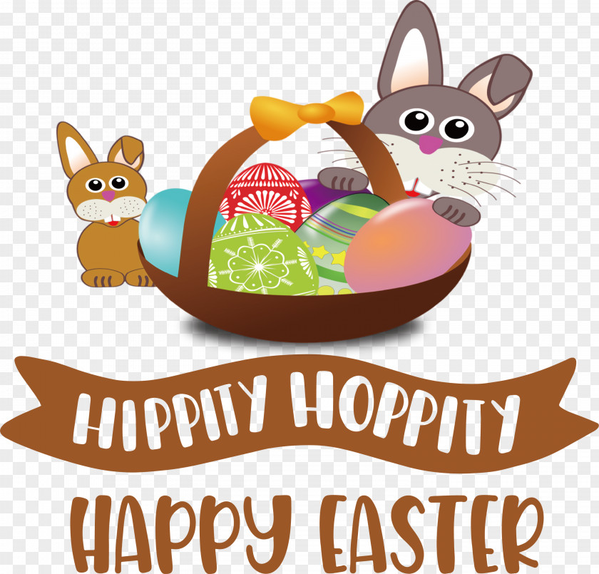 Hippy Hoppity Happy Easter Day PNG