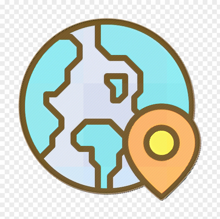 Navigation Icon Globe PNG