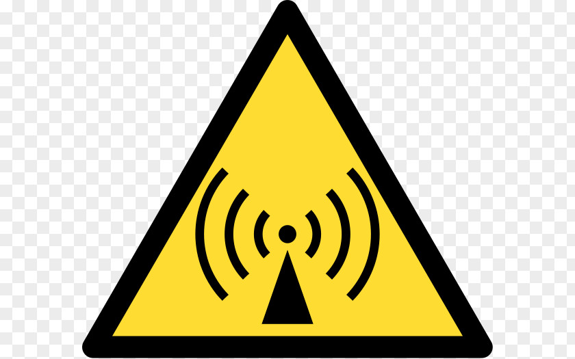 Stellite Cliparts Radio Wave Hazard Symbol Non-ionizing Radiation Frequency PNG