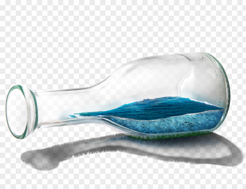 Drifting Bottle Icon PNG