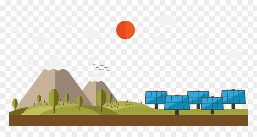 Solar Farm Juliana Hahn Industry Hospitality Copywriting Cartoon PNG