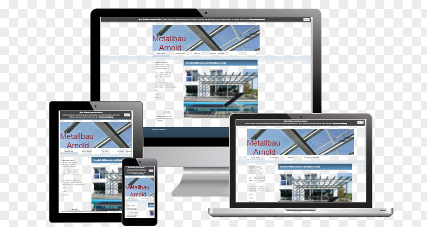 Arnold Responsive Web Design Siegl-Web PNG