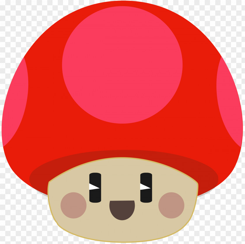 Cute Red Mushrooms Mushroom Clip Art PNG