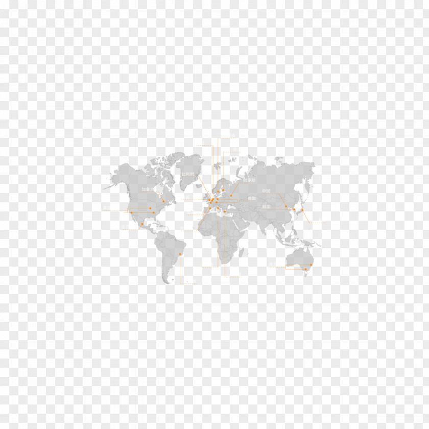 Globe World Map PNG