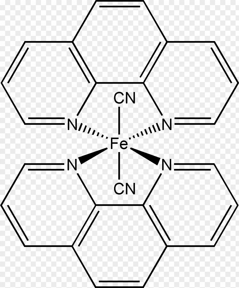 Hen Ligand Phenanthroline Neocuproine Chemistry Molecule PNG