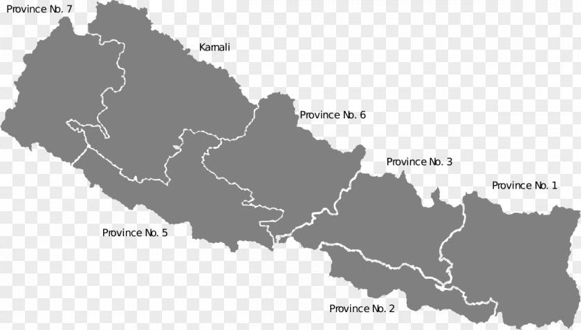 Map Provinces Of Nepal World Royalty-free PNG