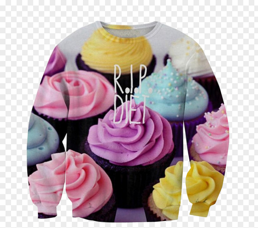 T-shirt Cupcake Frosting & Icing Sweater Food PNG