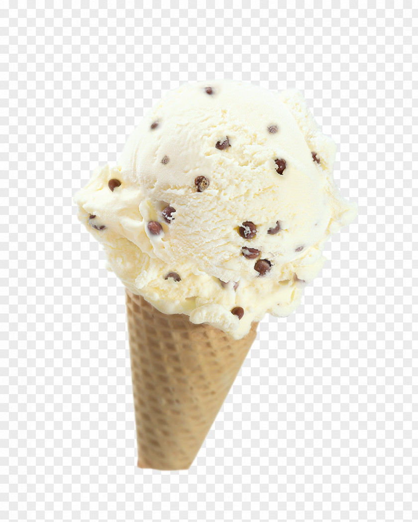 White Chocolate Ice Cream Cones Flavor PNG