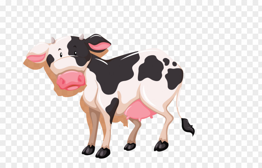 Dairy Cow Cattle Dog Farm Clip Art PNG