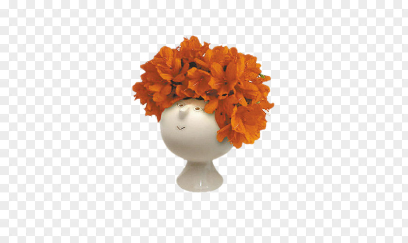 Doll Head Table Flowers Picture Material Vase Flower Bouquet Interieur PNG