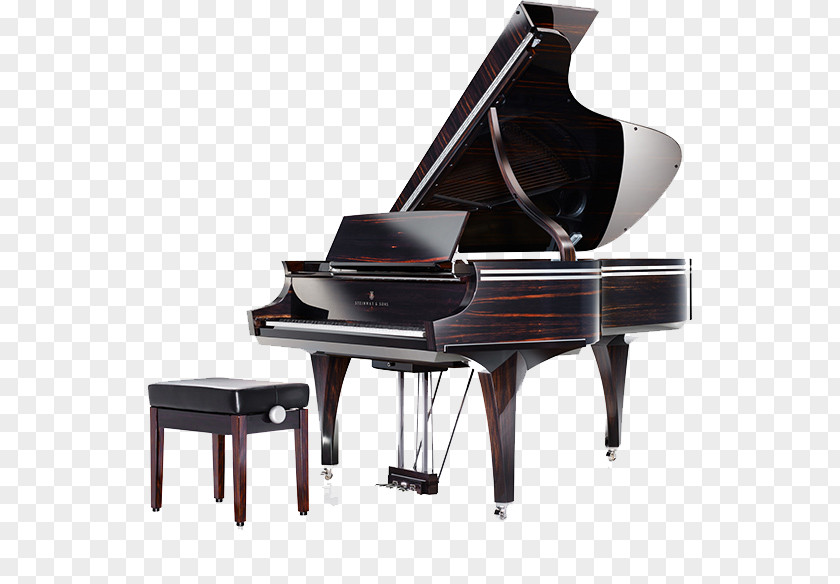 Piano Steinway Hall & Sons Red Dot PNG