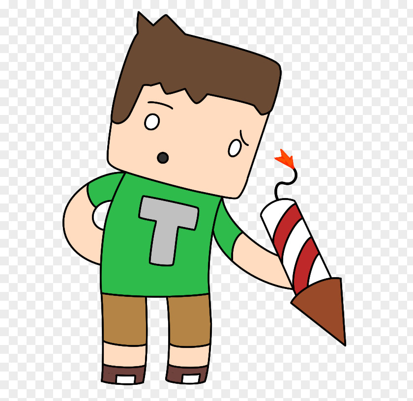 Toby Turner Minecraft Smiley Fan Art Clip PNG