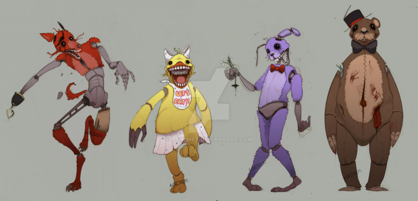 Nightmare Foxy Five Nights At Freddy's 2 3 4 DeviantArt PNG