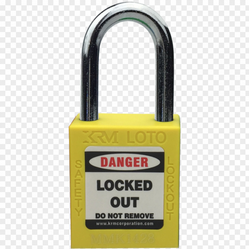 Padlock Lockout-tagout Shackle Key PNG