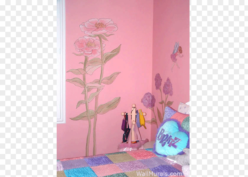 Paint Bedroom Mural Wall PNG