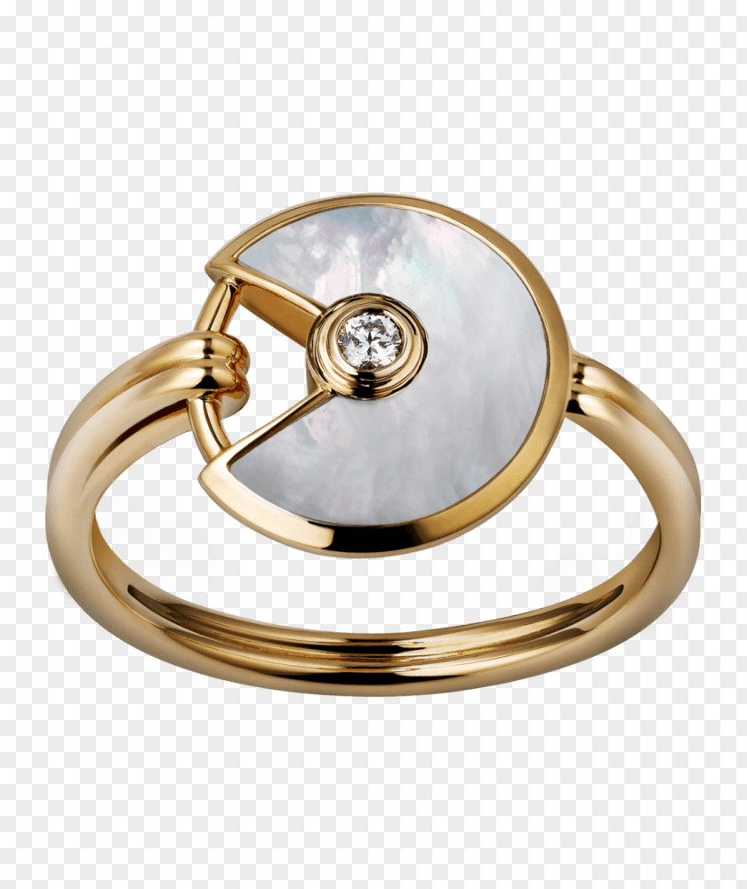 Ring Jewellery Cartier Colored Gold Amulet PNG
