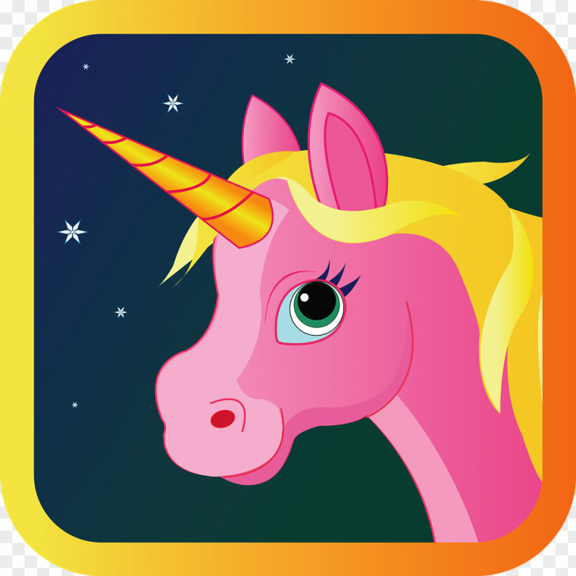 Unicorn Disney Snout Pink M Clip Art PNG