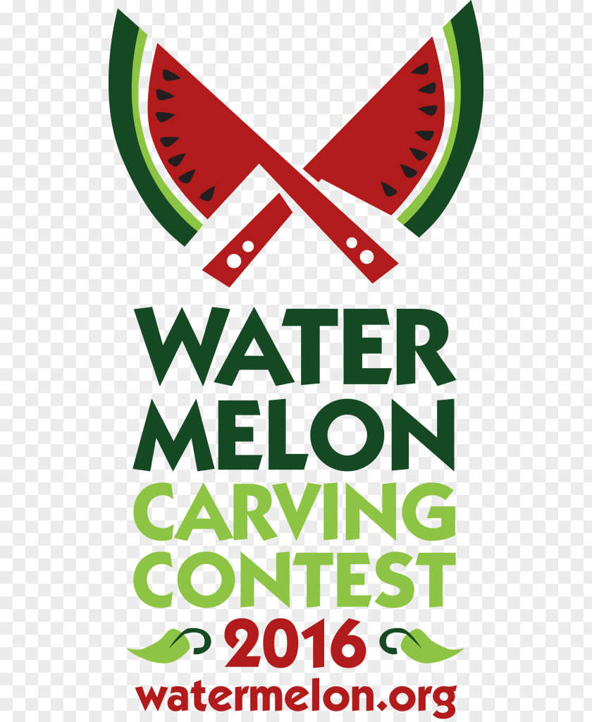Watermelon Thai Fruit Carving Logo PNG