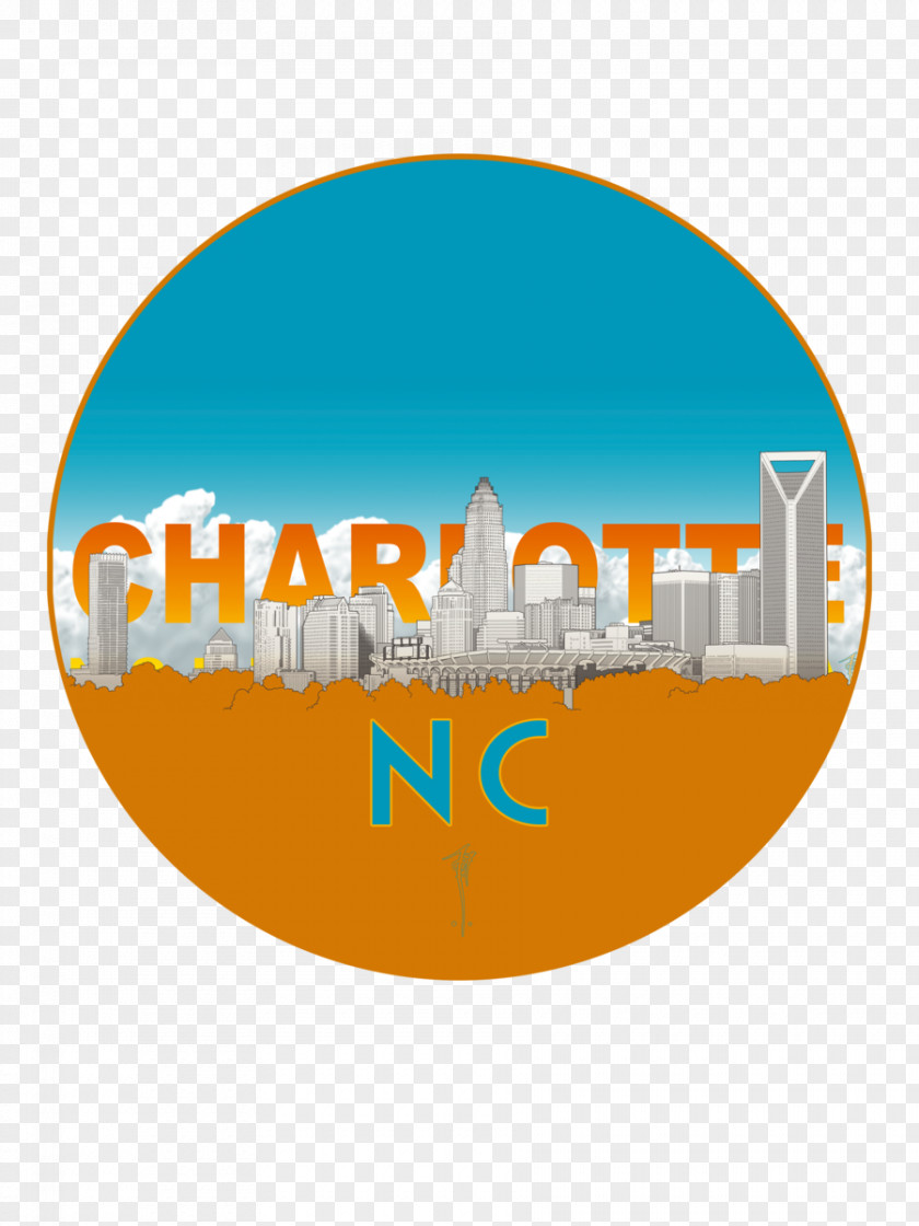 Charlotte Cityscape Drawing Logo Illustration Clip Art Font Product PNG