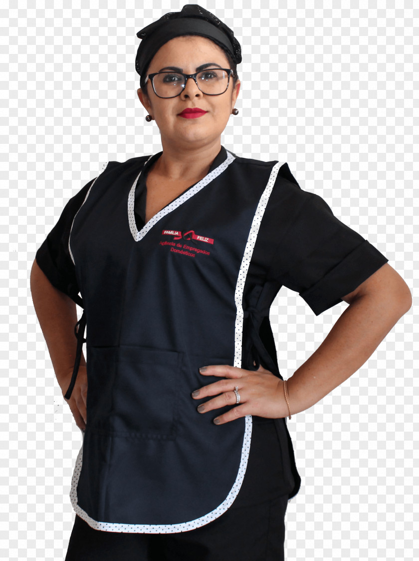 Empregada Domestica T-shirt Sleeve Robe Uniform Domestic Worker PNG