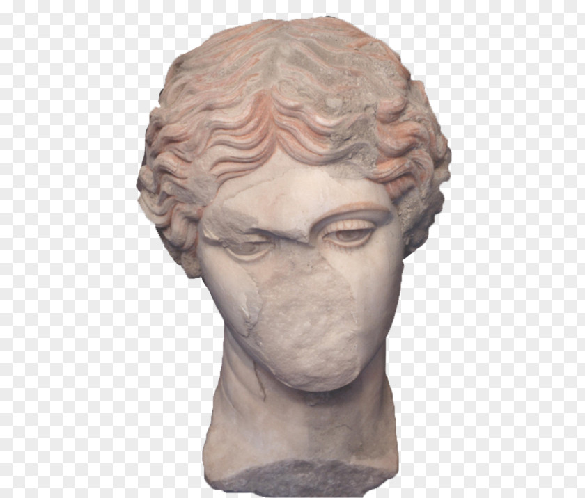 Herculaneum Pompeii Statue Marble Sculpture PNG