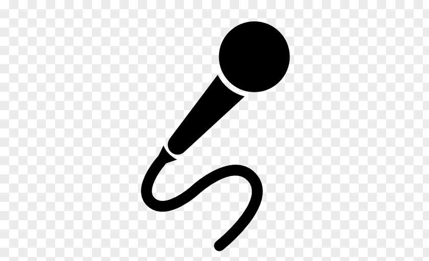 Microphone Wireless Silhouette PNG