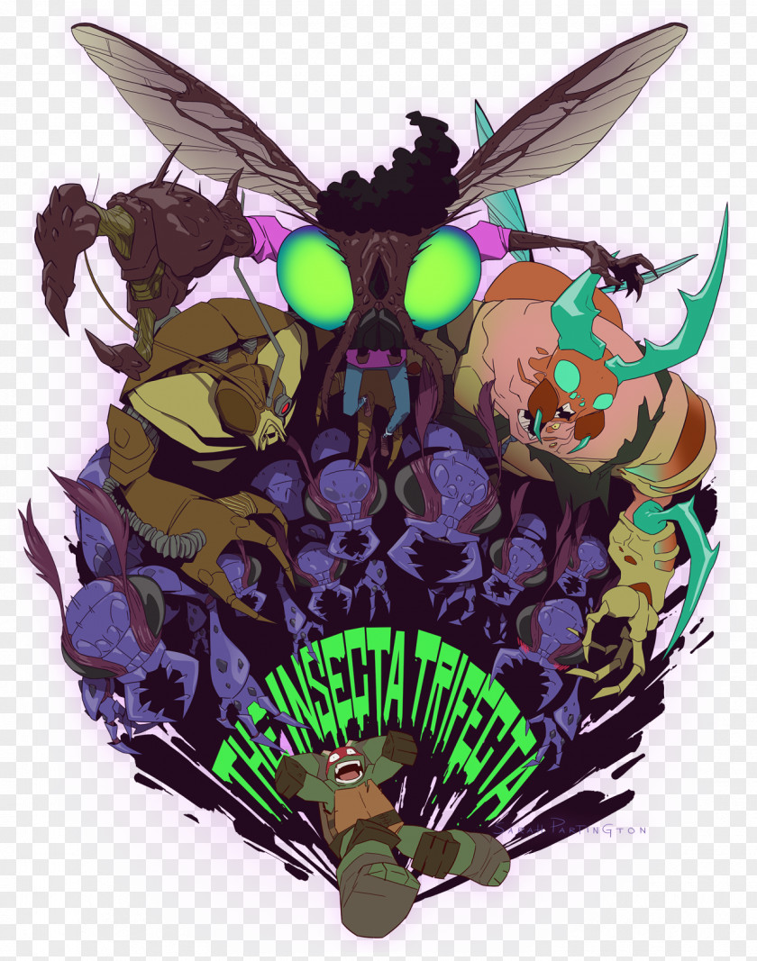 Season 4 The Insecta TrifectaOthers Shredder Raphael Teenage Mutant Ninja Turtles PNG