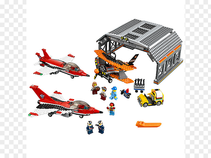 Airplane LEGO 60103 City Airport Air Show Amazon.com Lego PNG