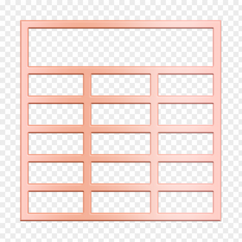 Rectangle Cabinetry Big Data Icon PNG