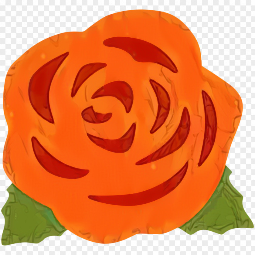 Smile Plant Orange Emoji PNG