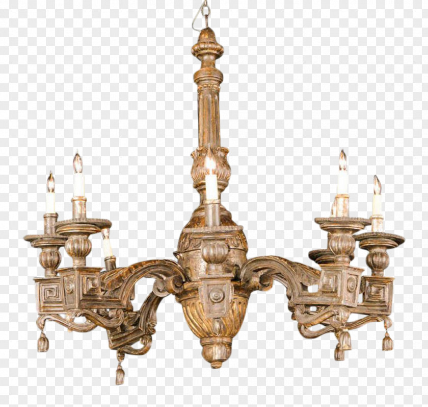 Antique Chandelier 01504 Ceiling Light Fixture PNG