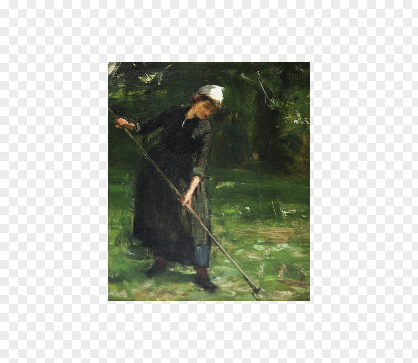 Painting Scotland Garden Impressionism Woman PNG