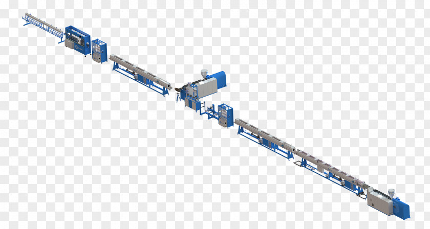 Pipe Production Line Plastic Extrusion Car PNG