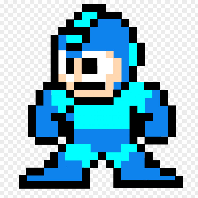 Pixel Mega Man 8 X 7 Universe PNG