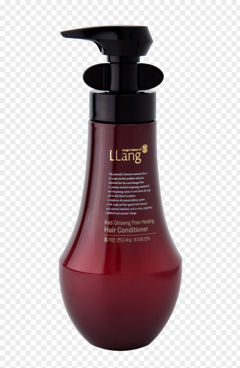 Red Ginseng Hair Care Conditioner Shampoo Beauty Parlour PNG