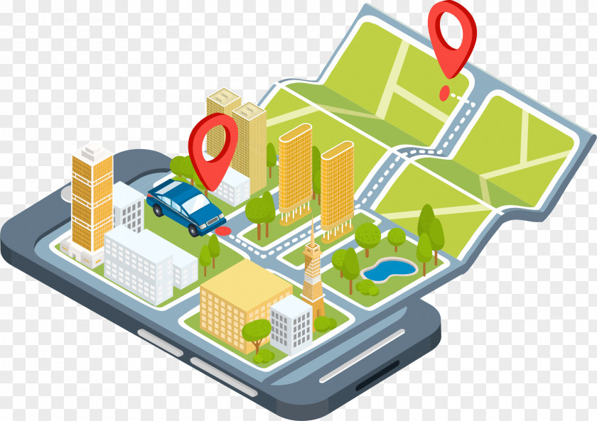 Smartphone Map Mobile App Development Application Software GPS Navigation Android PNG