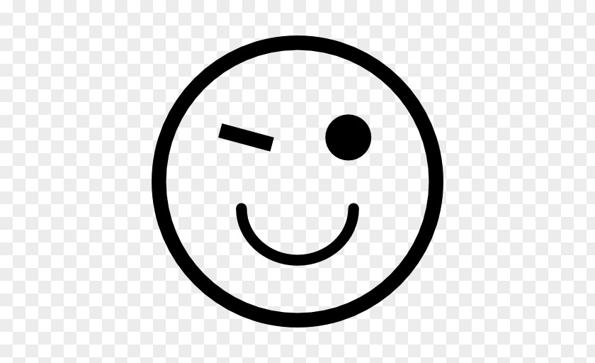 Smiley Happiness Emoticon Wink PNG