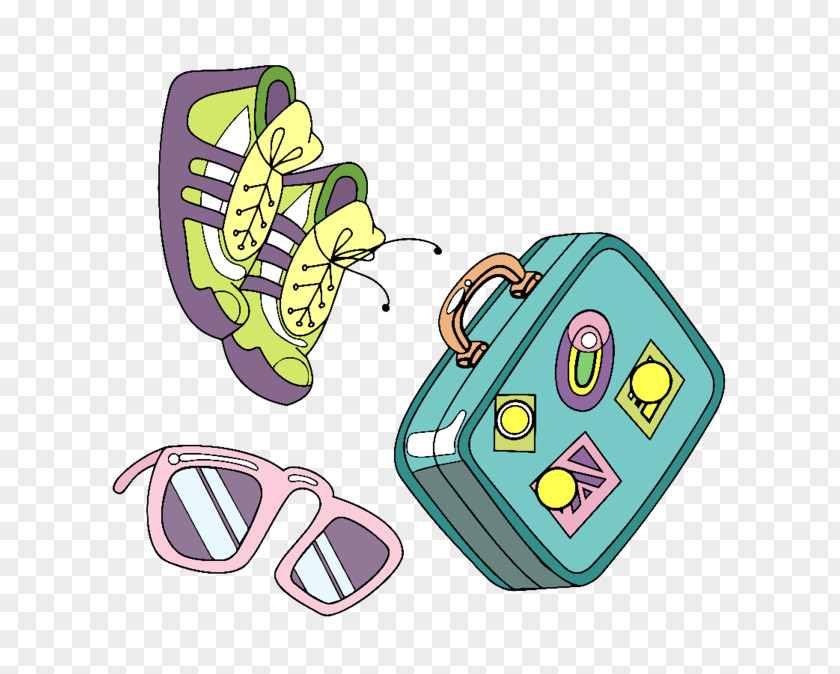 Suitcase Baggage Box Clip Art PNG