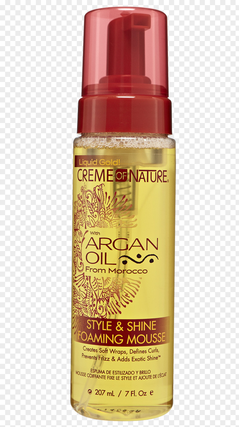 Argan Oil Hair Mousse Cream Moroccan Cuisine PNG