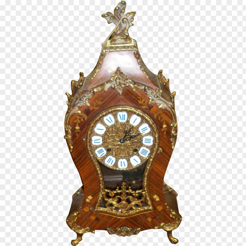 Clock Hermle Clocks Antique Bronze Wood PNG