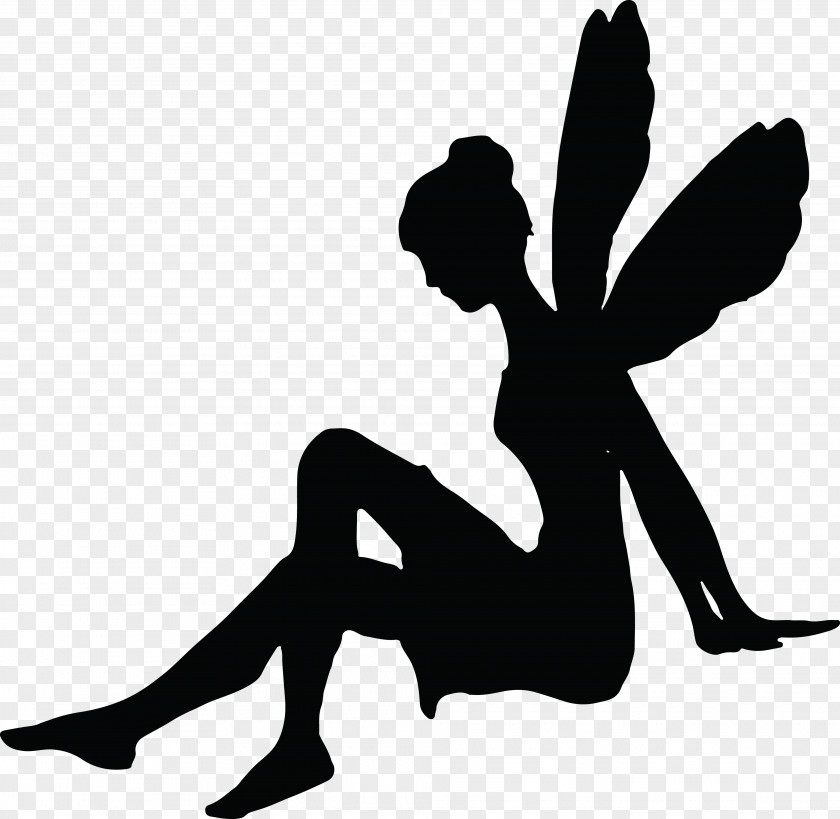 Kartikeya Tinker Bell Fairy Silhouette Desktop Wallpaper Clip Art PNG