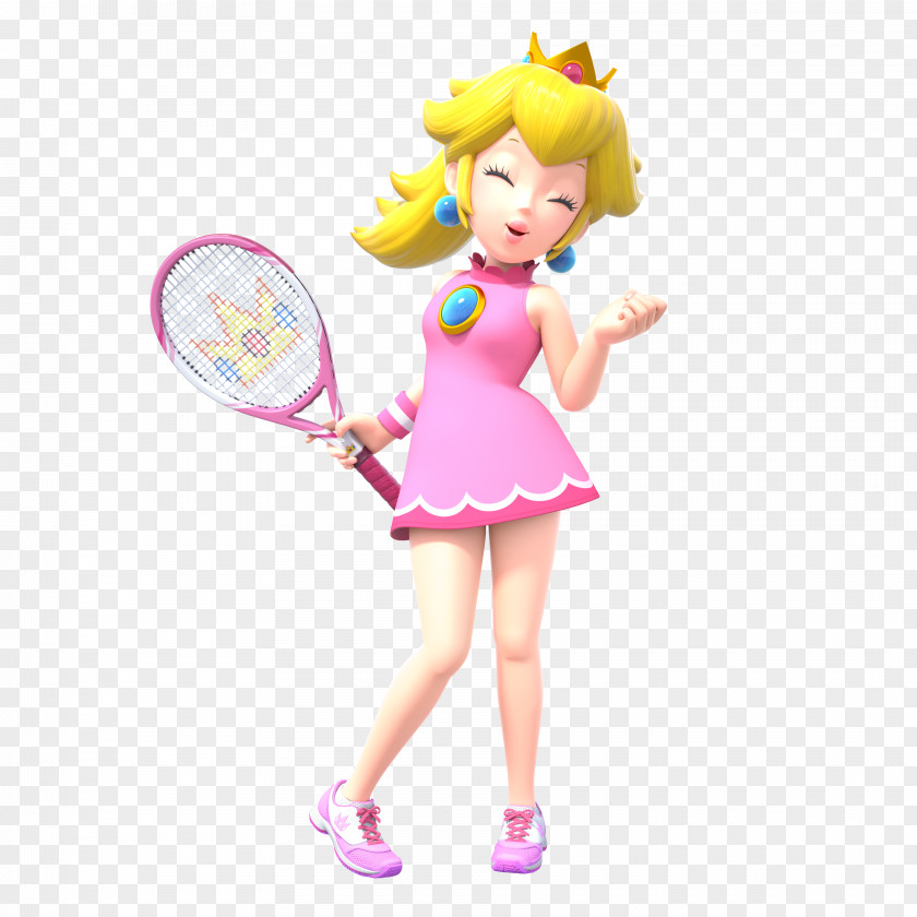 Mario Tennis Aces Princess Peach Rosalina PNG